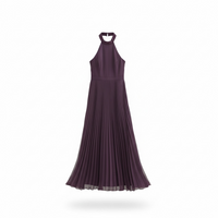 Vestido Lily maxi morado de Azazie, boutique Sandra Vukasovic Punta Arenas