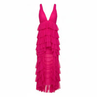 Vestido Kite fucsia de NAKD, boutique Sandra Vukasovic Punta Arenas
