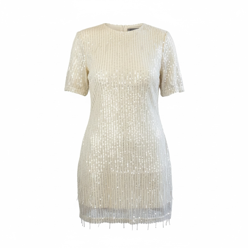 Vestido Swing en tonos nude de Swaga, boutique Sandra Vukasovic Punta Arenas