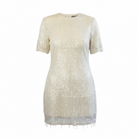 Vestido Swing en tonos nude de Swaga, boutique Sandra Vukasovic Punta Arenas