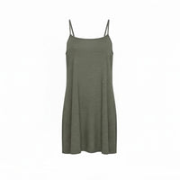 Vestido Strass verde camuflaje de Swaga, boutique Sandra Vukasovic Punta Arenas