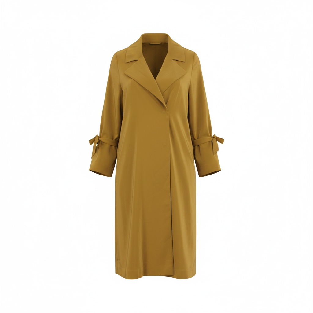 Abrigo Senape trench coat de Vero Moda, boutique Sandra Vukasovic Punta Arenas