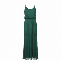 Vestido Esencia verde con mostacillas de Revelry, boutique Sandra Vukasovic