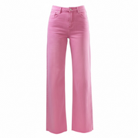Jeans Sugar wide leg rosado de Saint Malē, boutique Sandra Vukasovic Punta Arenas