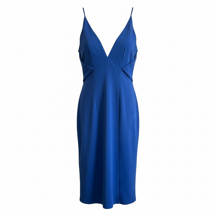 Vestido Zafiro azul de Therapy, boutique Sandra Vukasovic Punta Arenas